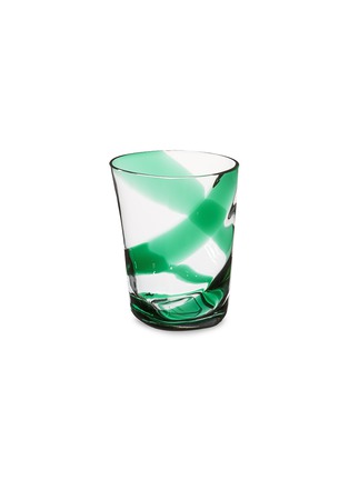 首图 –点击放大 - CARLO MORETTI - 不规则玻璃杯－绿色条纹
