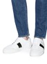 模特儿示范图 - 点击放大 - AXEL ARIGATO - Dunk拼接设计拼色真皮运动鞋