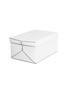 首图 –点击放大 - PINETTI - Origami大号真皮收纳盒－白色