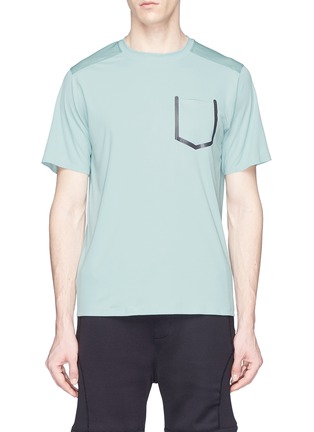首图 - 点击放大 - DYNE - Combo拼接设计反光围边口袋功能T恤