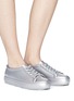 模特儿示范图 - 点击放大 - MELISSA - Be Shine果冻运动鞋