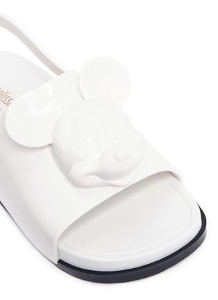 细节 - 点击放大 - MELISSA - X Disney幼儿款立体米奇装饰果冻凉鞋
