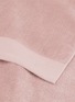 细节 –点击放大 - LANE CRAWFORD - 有机棉浴巾－粉色