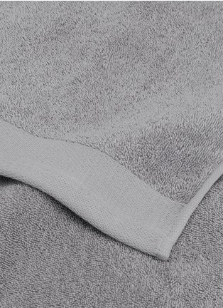 细节 –点击放大 - LANE CRAWFORD - 有机棉擦手巾－灰色