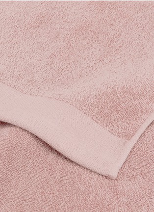 细节 –点击放大 - LANE CRAWFORD - 有机棉擦手巾－粉色