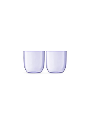 首图 –点击放大 - LSA - Hint玻璃平底杯两件套－浅紫罗兰色
