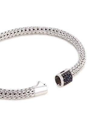 细节 - 点击放大 - JOHN HARDY - Sapphire silver woven chain bracelet