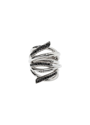 首图 - 点击放大 - JOHN HARDY - Bamboo Sapphire Sterling Silver Ring — Size 7