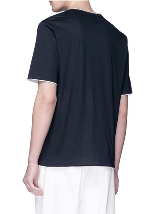 背面 - 点击放大 - TOMORROWLAND - 双层设计混棉T恤