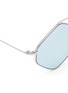 细节 - 点击放大 - SPEKTRE - Rigaut金属菱形框太阳眼镜