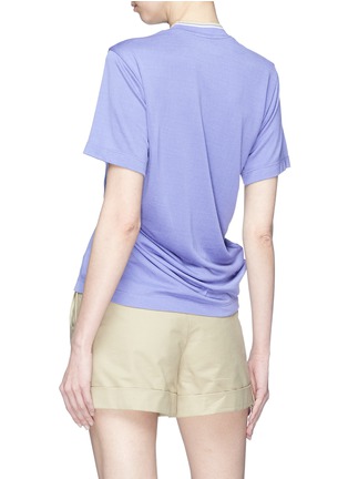 背面 - 点击放大 - SIRLOIN - Pocket Bukko褶裥设计珠地布T恤