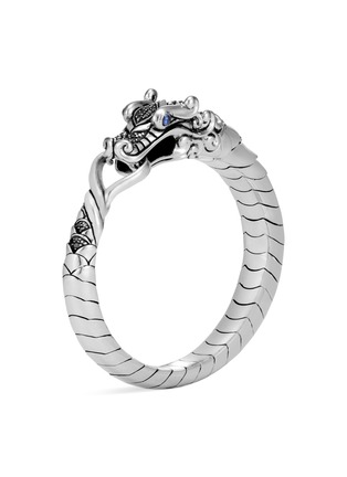 细节 - 点击放大 - JOHN HARDY - Sapphire spinel silver Naga bangle