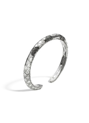 细节 - 点击放大 - JOHN HARDY - Legends Naga Sterling Silver Black Sapphire Kick Cuff — Size M