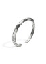 细节 - 点击放大 - JOHN HARDY - Legends Naga Sterling Silver Black Sapphire Kick Cuff — Size M