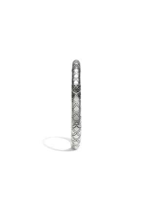 细节 - 点击放大 - JOHN HARDY - Legends Naga Sterling Silver Black Sapphire Kick Cuff — Size M