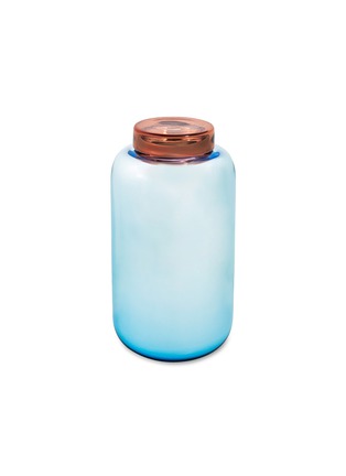 首图 –点击放大 - pulpo - Container高版玻璃罐－浅蓝及红色
