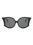 首图 - 点击放大 - LINDA FARROW - Lerreta蝙蝠板材太阳眼镜