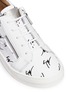 细节 - 点击放大 - 73426 - 儿童款品牌标志印花双拉链运动鞋