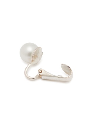 细节 - 点击放大 - KENNETH JAY LANE - 人造珍珠金属底托夹耳式耳环
