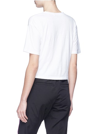 背面 - 点击放大 - P.E NATION - Bencher品牌标志印花纯棉T恤