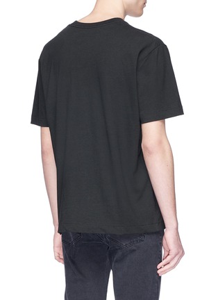 背面 - 点击放大 - ALEXANDERWANG - 品牌名称刺绣纯棉T恤