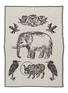 首图 –点击放大 - SAVED - 大象及朋友提花羊绒毛毯