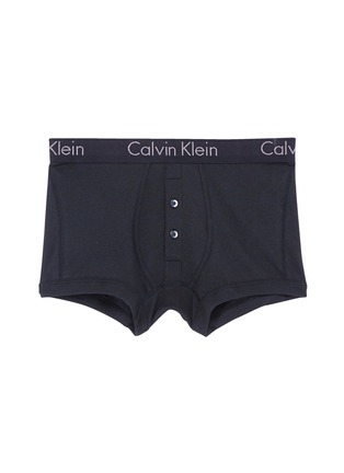 首图 - 点击放大 - CALVIN KLEIN UNDERWEAR - Body品牌名称纯棉平脚内裤