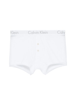 首图 - 点击放大 - CALVIN KLEIN UNDERWEAR - Body品牌名称纯棉平脚内裤
