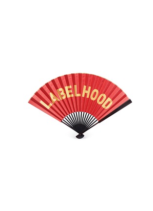 首图 –点击放大 - LABELHOOD - 品牌名称纸折扇