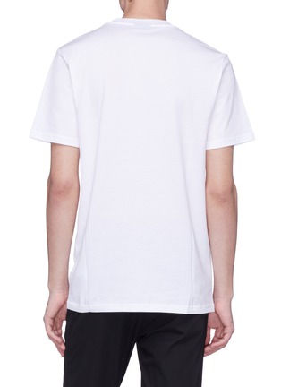 背面 - 点击放大 - LANVIN - 反光条纹品牌名称纯棉T恤