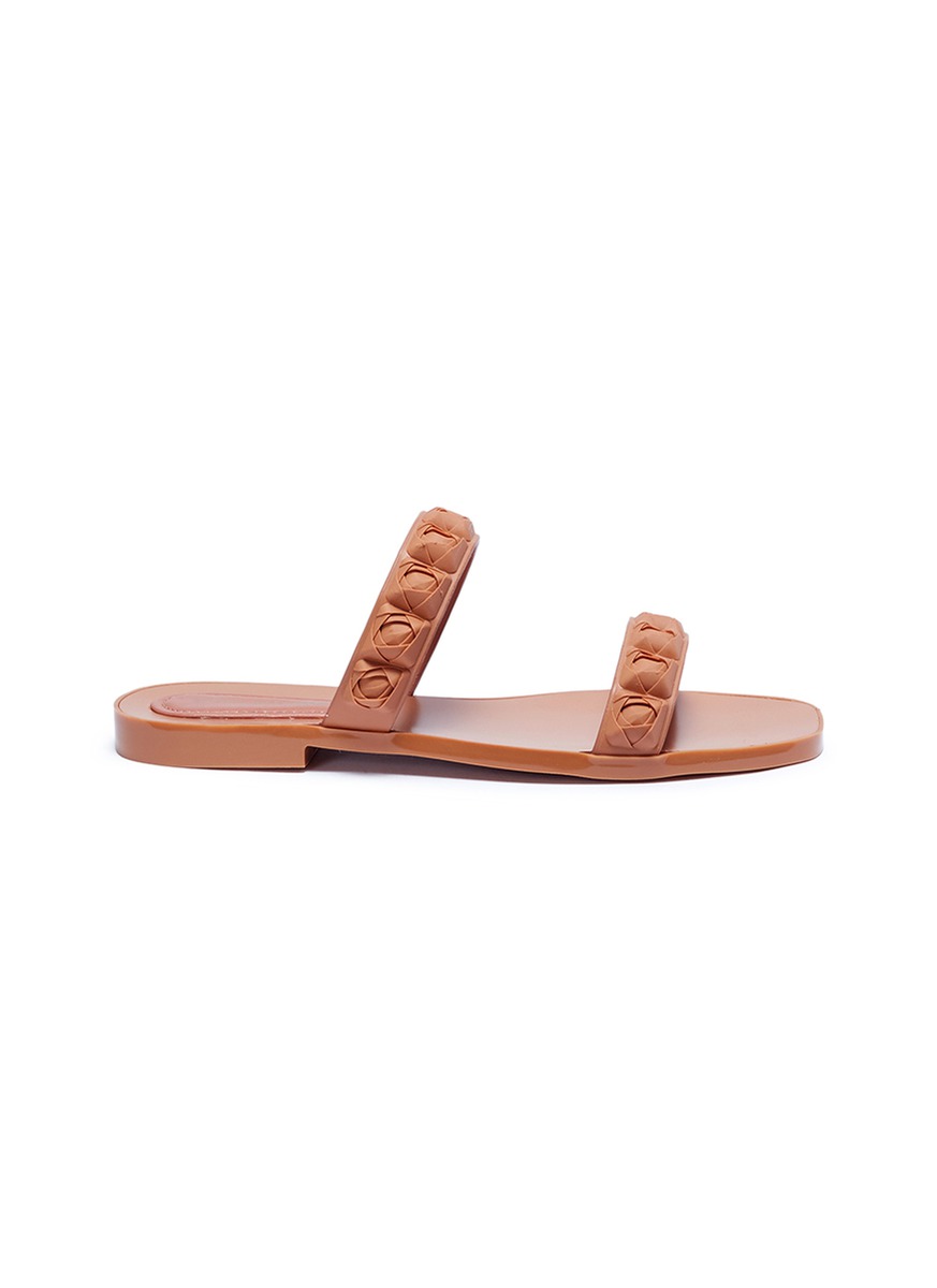 Stuart weitzman rosita rubber on sale sandal