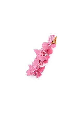 细节 - 点击放大 - OSCAR DE LA RENTA - Flower Cluster花叶造型吊坠耳环