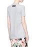 背面 - 点击放大 - DOLCE & GABBANA - 亮片品牌标志纯棉T恤