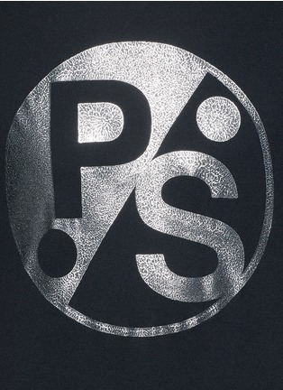 细节 - 点击放大 - PS PAUL SMITH - 压纹品牌标志纯棉T恤