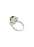 模特儿示范图 - 点击放大 - SAMUEL KUNG - Diamond jadeite 18k white gold ring