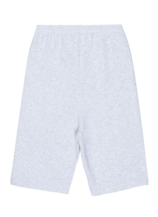 模特儿示范图 - 点击放大 - BALENCIAGA - 儿童款品牌标志混棉短裤