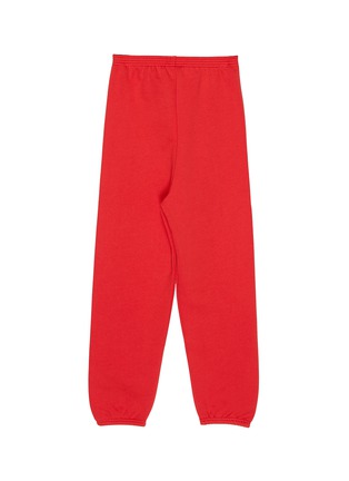 模特儿示范图 - 点击放大 - BALENCIAGA - 儿童款品牌标志混棉休闲裤