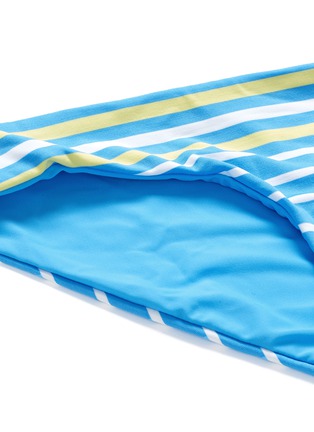 细节 - 点击放大 - VITAMIN A  - GISELLE拼色横纹无缝泳裤