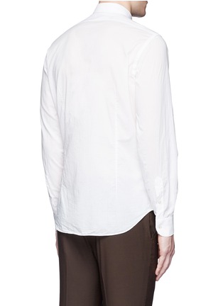 背面 - 点击放大 - BOGLIOLI - 单色纯棉衬衫