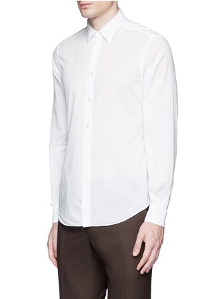 正面 -点击放大 - BOGLIOLI - 单色纯棉衬衫