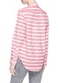 背面 - 点击放大 - PROENZA SCHOULER - PSWL品牌名称条纹府绸衬衫