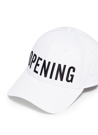 细节 - 点击放大 - OPENING CEREMONY - 品牌名称刺绣纯棉棒球帽