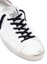 细节 - 点击放大 - GOLDEN GOOSE - Superstar Archive做旧感豹纹拼接真皮运动鞋