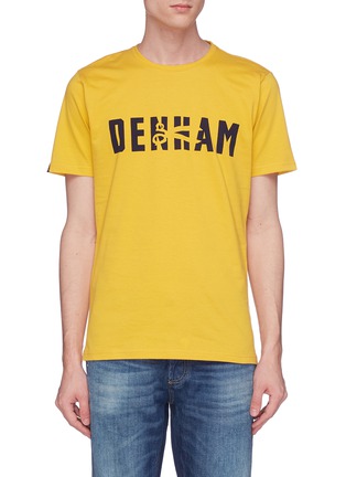 首图 - 点击放大 - DENHAM - 品牌标志印花纯棉T恤