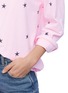 细节 - 点击放大 - CURRENT/ELLIOTT - The Mira五角星图案棉质衬衫
