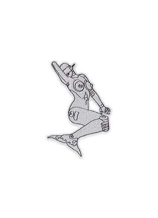 首图 –点击放大 - LANE CRAWFORD - x Sorayama美人鱼机器人图案徽章