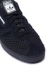 细节 - 点击放大 - adidas x NEIGHBORHOOD - Gazelle Super绒面真皮拼接针织运动鞋