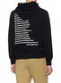 背面 - 点击放大 - SACAI - x The New York Times Truth英文标语连帽卫衣