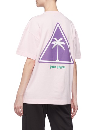 背面 - 点击放大 - Palm Angels - 品牌标志印花纯棉T恤