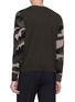 背面 - 点击放大 - VALENTINO GARAVANI - VLTN品牌名称迷彩羊绒针织衫